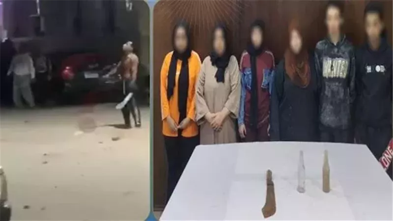 ضبط طرفي مشاجرة بالمرج،