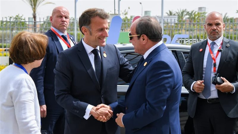 السيسي وماكرون، فيتو