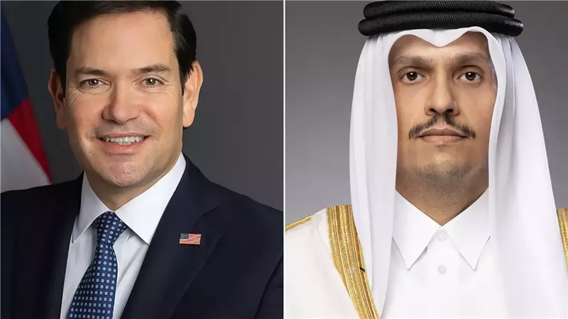 روبيو ونظيره القطري