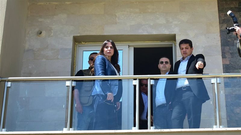 وزيرة الإسكان تتفقد