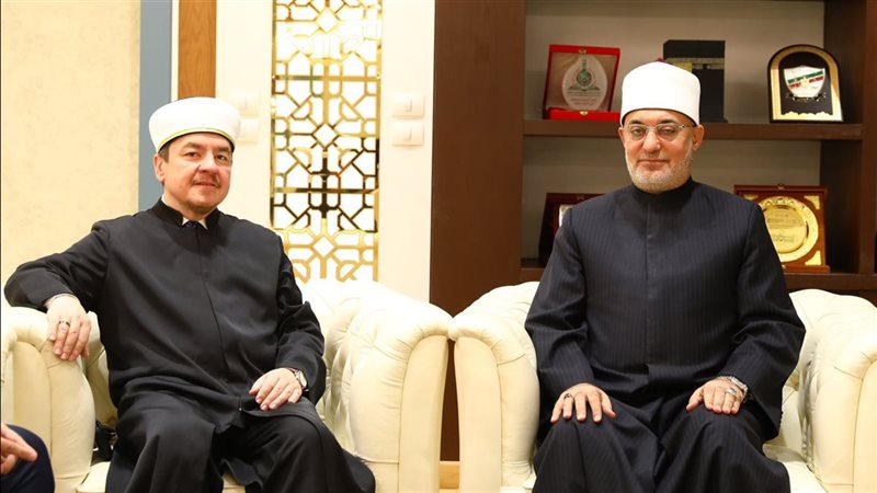 مفتي الجمهورية يستقبل