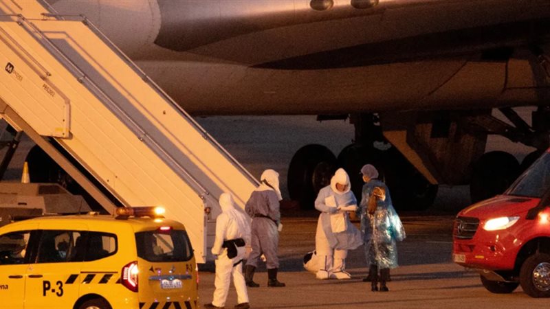 إجلاء السفينة الموبوءة،