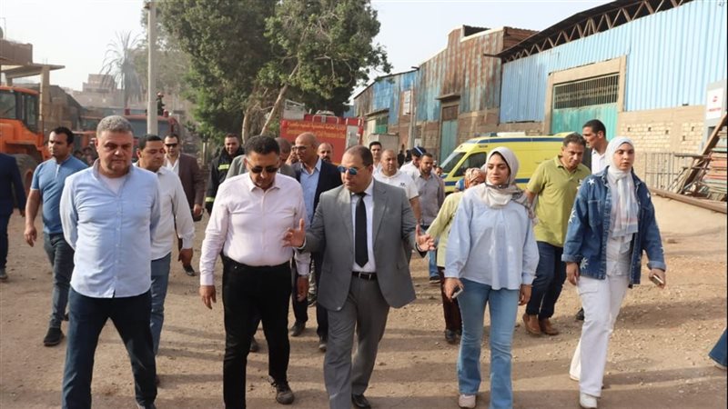محافظ القليوبية يتابع