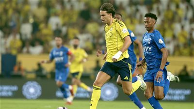 الدوري السعودي، ساميكان يسجل الهدف الأول للنصر في مرمى الهلال