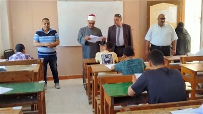 قيادات الأزهر يتابعون انطلاق امتحانات الشهادتين الابتدائية والإعدادية بشمال سيناء (صور) 