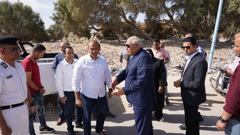 محافظ مطروح يتابع