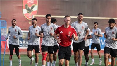تدريبات بدنية واستمرار تأهيل شوبير، الأهلي يواصل استعداداته لمواجهة المصري 