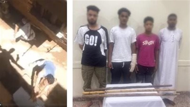 ضبط طرفي مشاجرة بالعصي