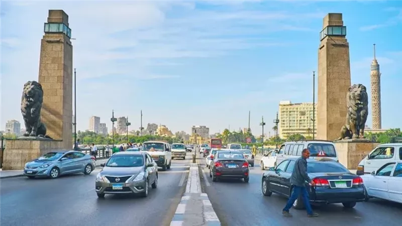 إعادة فتح كوبري قصر