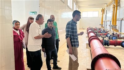 القابضة للمياه تتفقد محطة أبو عارف الجديدة بالسويس لتجديد شهادة المأمونية 