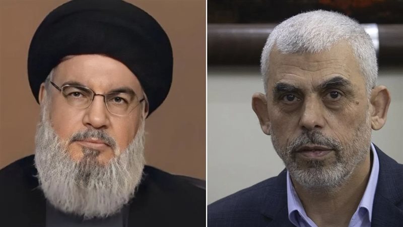 السنوار ونصر الله،