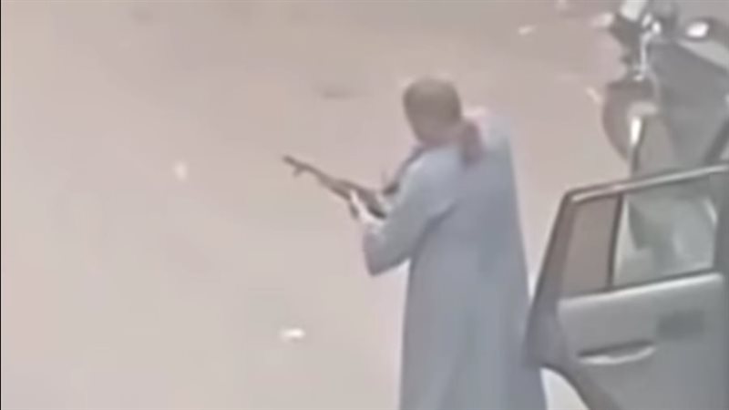 صورة للواقعة أثناء