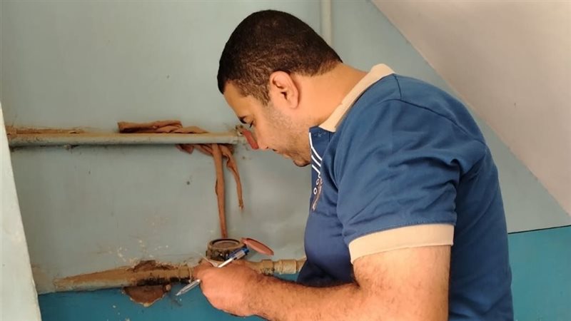 ضبط مخالفات مياه
