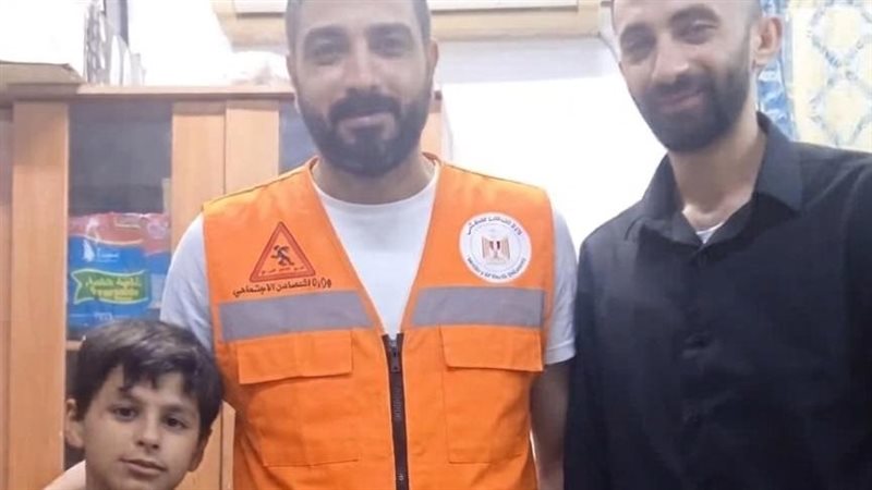 إنقاذ طفل بلا مأوى،