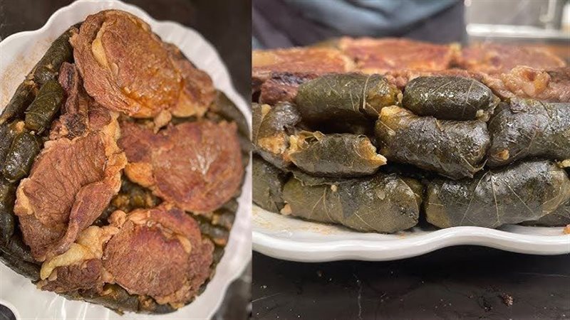 ورق العنب باللحمة