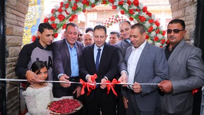 افتتاح مشروع تطوير وتوسعات مدرسة جمصة شرق