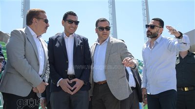 وزير الشباب: استاد المصري الجديد يعكس اهتمام الدولة بتطوير البنية التحتية الرياضية (صور) 