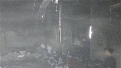 6 سيارات إطفاء للسيطرة على حريق بمصنع قماش في قليوب