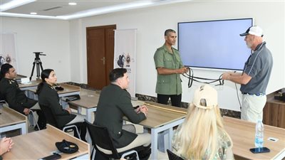 القوات المسلحة تنظم الدورة التدريبية الأولى (Enique behavior) للفروسية بنادى كيان سيتى
