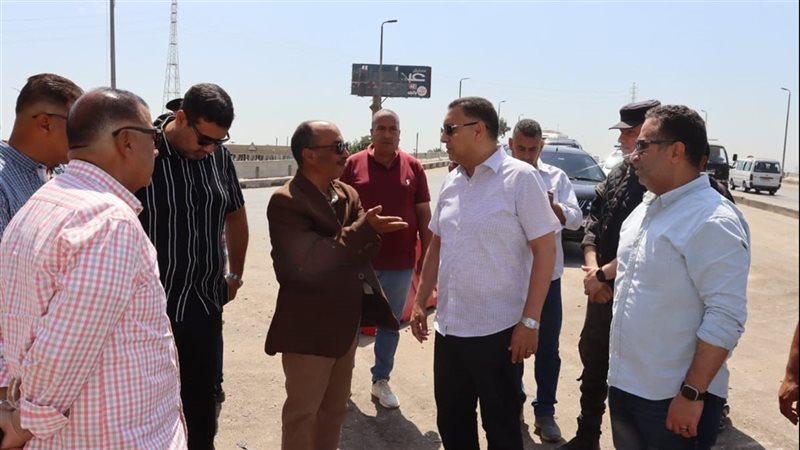 محافظ القليوبية خلال