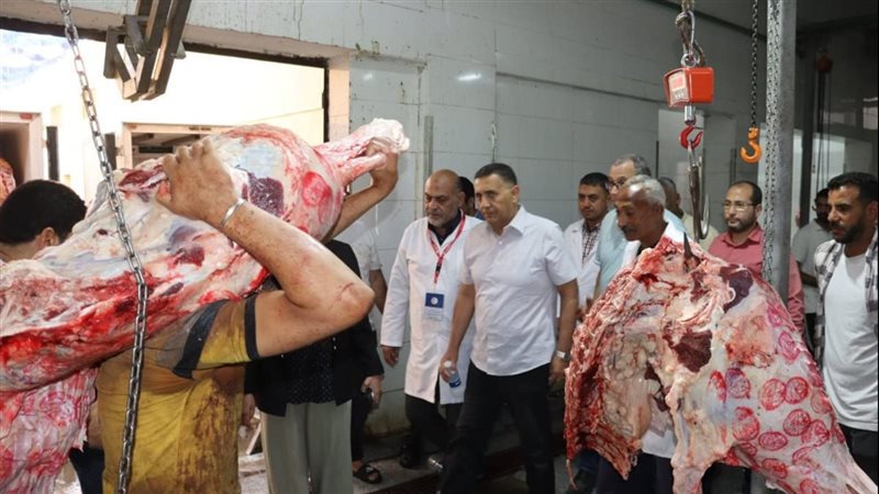 محافظ القليوبية خلال