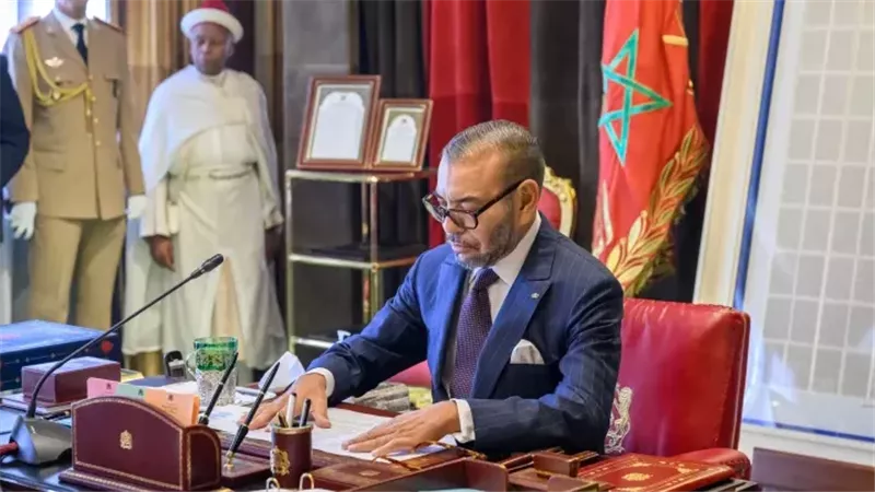 العاهل المغربي الملك