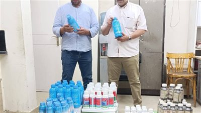 ضبط مبيدات محظورة ومنتهية الصلاحية وأسمدة مجهولة المصدر في حملة بأسيوط