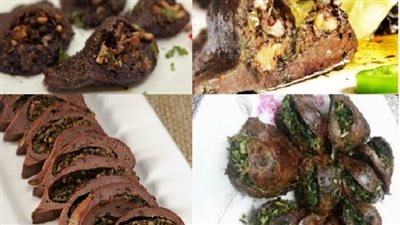 أكلات عيد الأضحى المبارك، طريقة عمل الطحال المحشي 