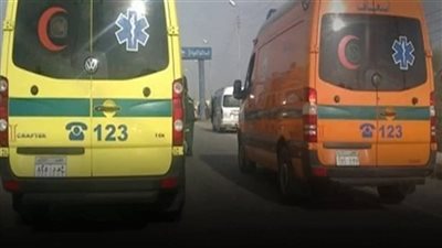 اصابة 5 أشخاص في حادث انقلاب سيارة ميكروباص بوسط سيناء
