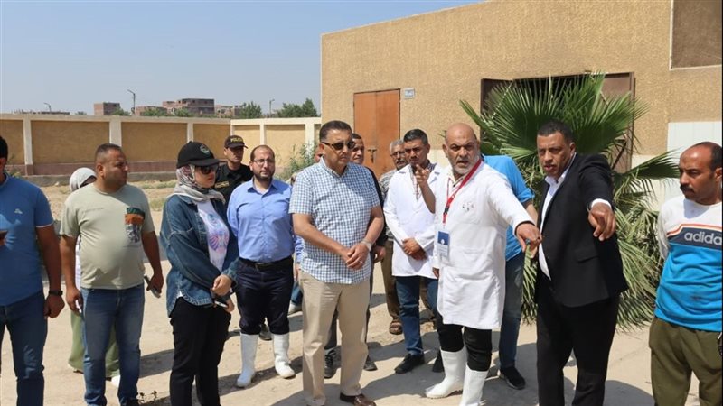 محافظ القليوبية يتفقد