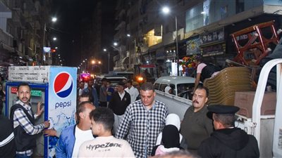 محافظ الإسكندرية يتابع جهود إزالة الإشغالات بحي المنتزة