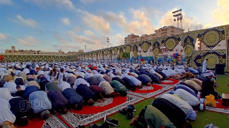 صلاة عيد الأضحى بمطروح،