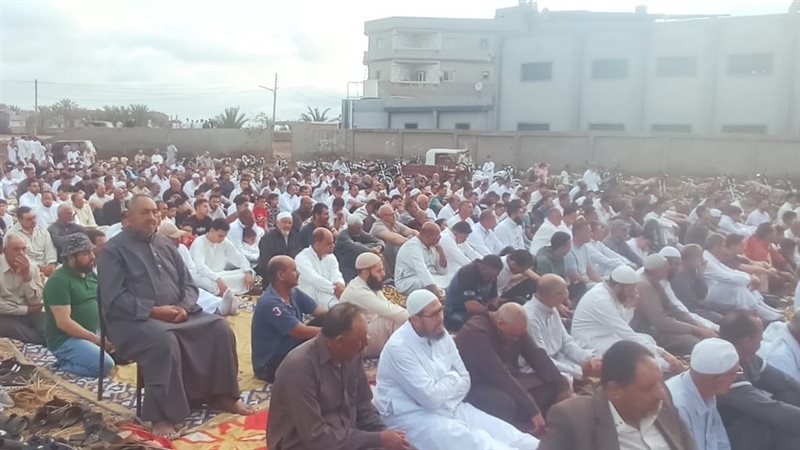 صلاة العيد بمراكز