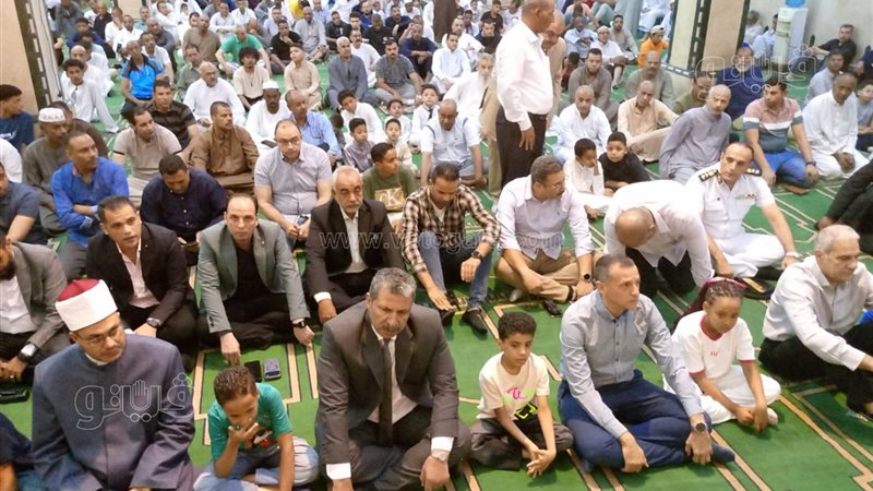 صلاة العيد في أسوان،