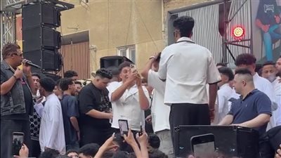 نجوم المهرجانات في حفل غنائي بمنطقة كفر نصار بالهرم بمناسبة عيد الأضحى (فيديو)