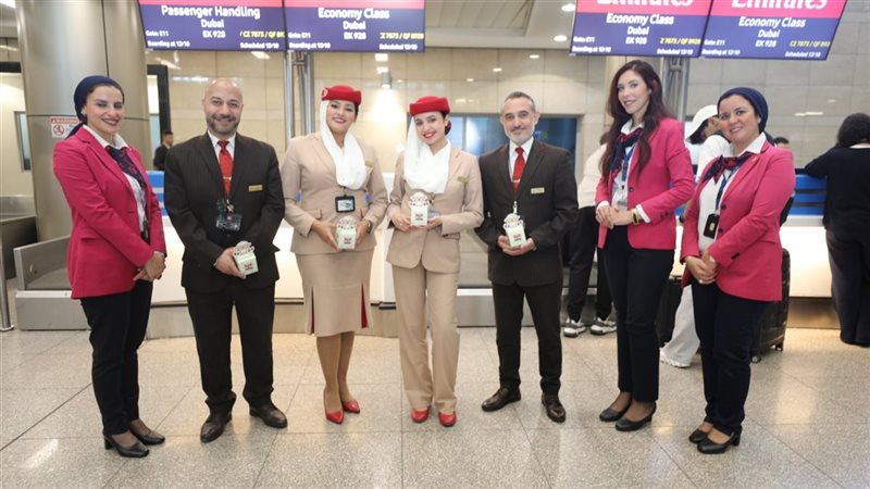 مطار القاهرة يحتفل