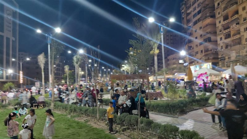 إقبال على الحدائق