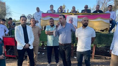 عرس رياضي بجنوب الدقهلية، نهائي بطولة كرة القدم بقرية 