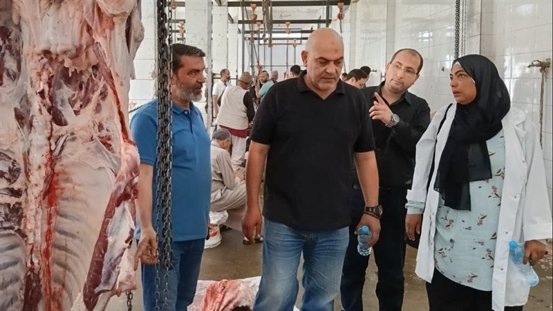 بيطري القليوبية يتابع