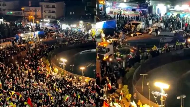 زورق حربي إيراني