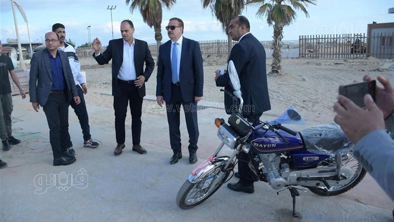 محافظ بورسعيد يتابع