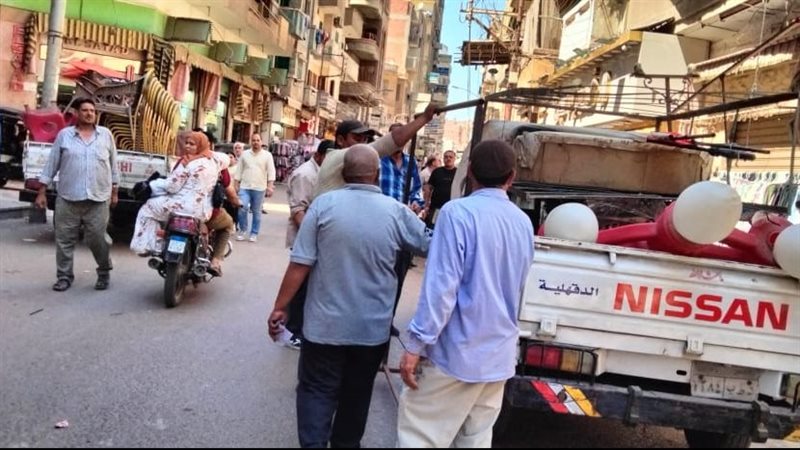 حملة لرفع الاشغالات،