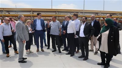 ميناء الإسكندرية يستقبل وفدًا من خبراء دوليين لإعداد خريطة طريق الوقود البديل 