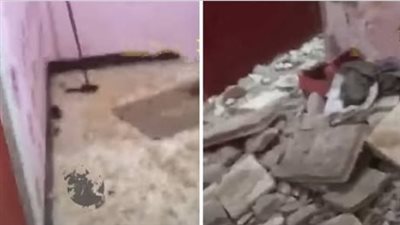 بعد تمكينها، مطلقة تعود لشقة الزوجية لتجدها كوم تراب والنشطاء: كله بسبب القهر (فيديو)