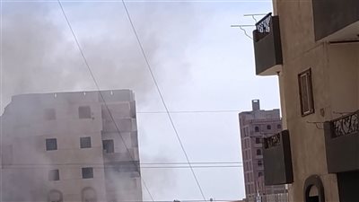 السيطرة على حريق بمخزن مستلزمات طبية بجوار كلية الحقوق ببنها 