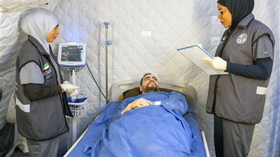 يعاني مضاعفات معقدة، نجاح جراحة نوعية لفلسطيني من غزة في المستشفى الإماراتي العائم بالعريش