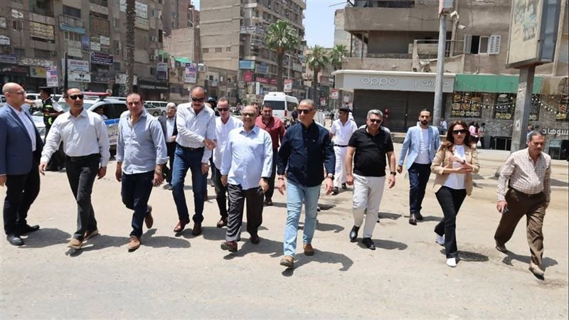 جولة محافظ الجيزة،