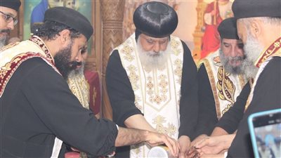 الأنبا ميخائيل يترأس احتفالات عيد الشهيد بشنونة المقاري