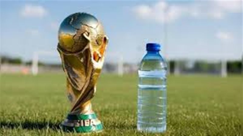 زجاجات المياه فى