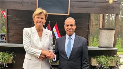 تفاصيل لقاء عبد العاطي ووزيرة خارجية لاتفيا